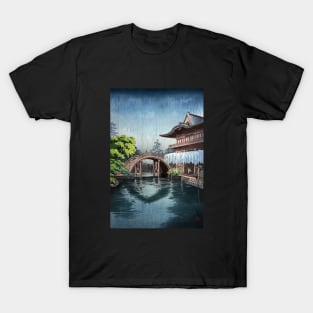 Kameido Tenmangu by Tsuchiya Koitsu T-Shirt